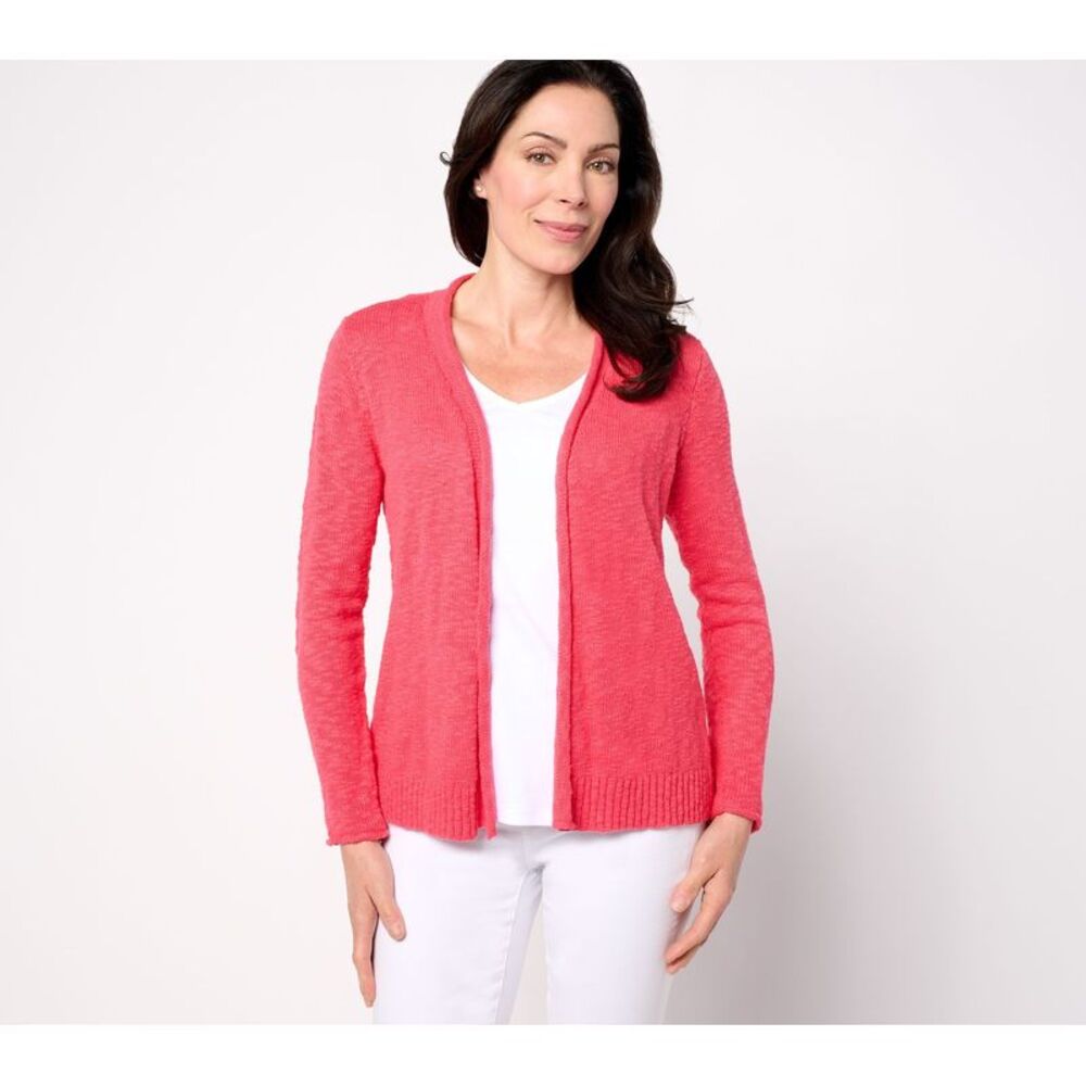 SUNNYLiFE Women's Top Plus Sz Sweater 2X Gotta Getaway 100% Cotton Pink